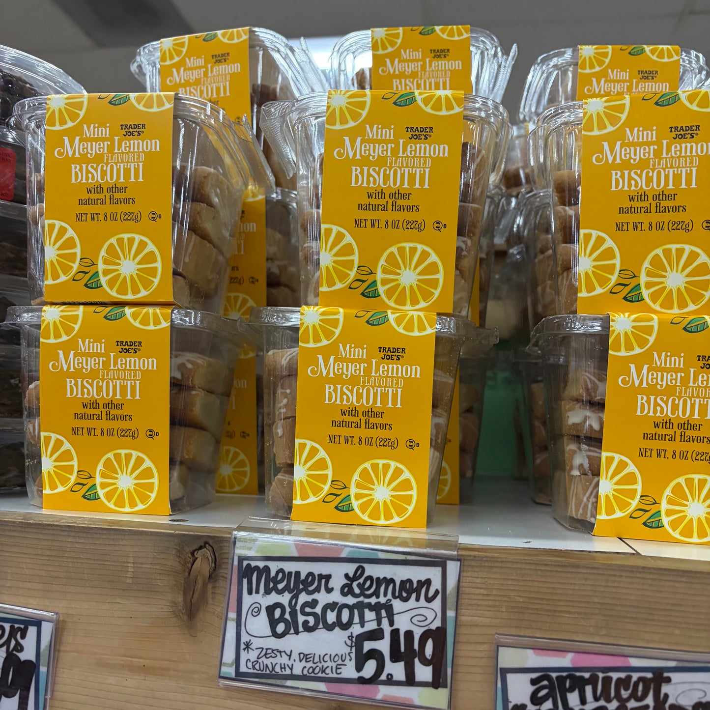 Trader Joe's Mini Meyer Lemon Flavored Biscotti Price