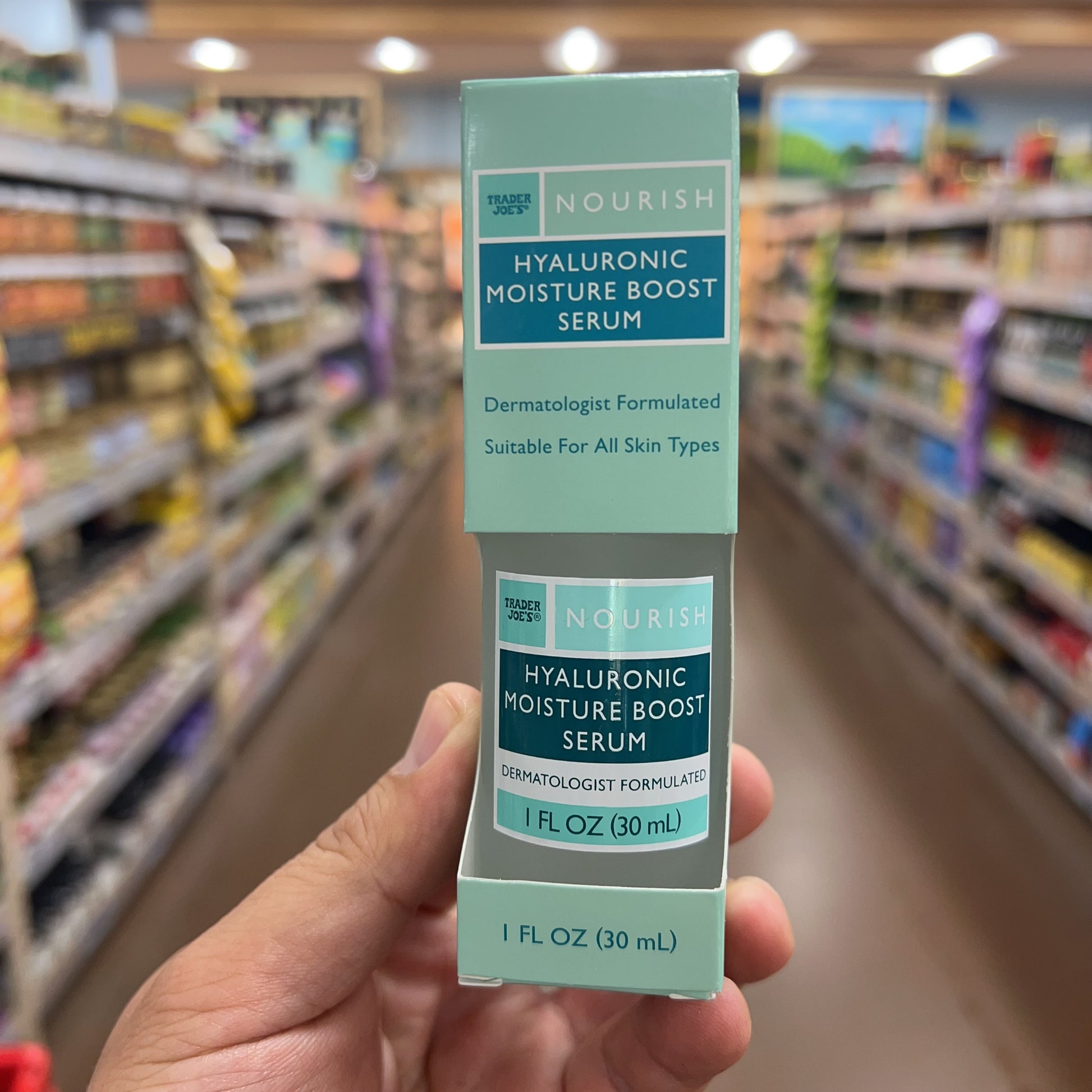 Trader Joe's Nourish Hyaluronic Moisture Boost Serum 1 fl oz