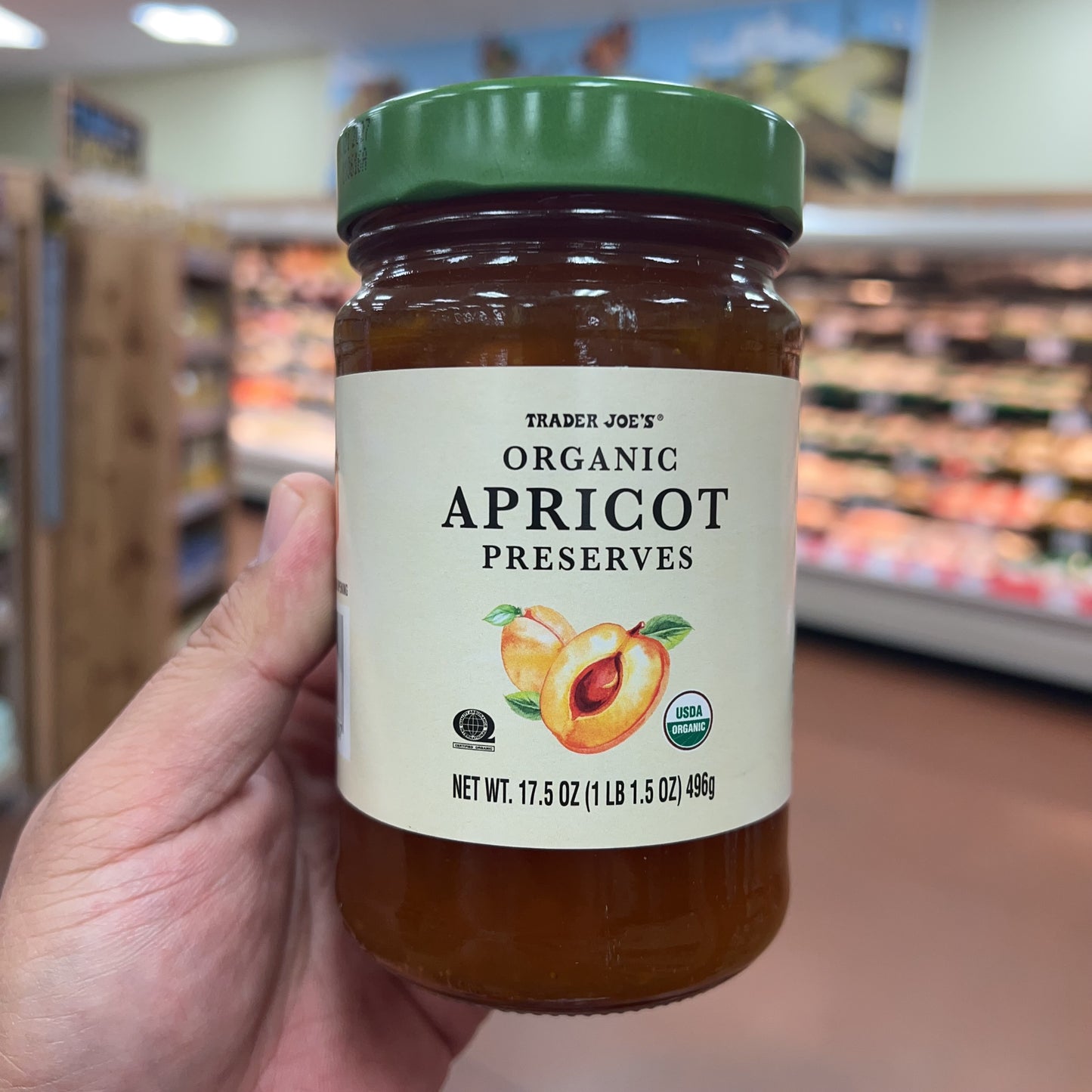 Trader Joe's Organic Apricot Preserves