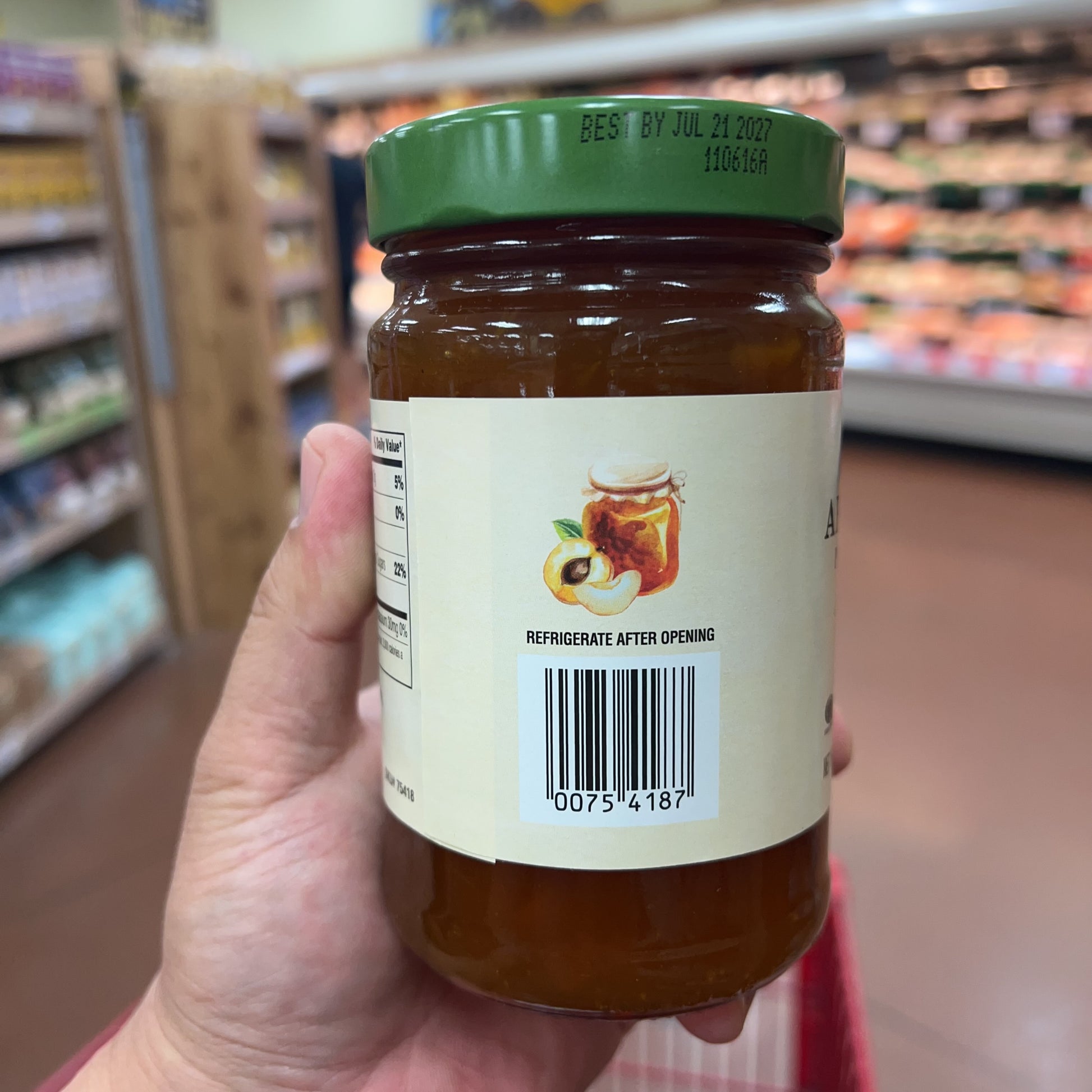Trader Joe's Organic Apricot Preserves