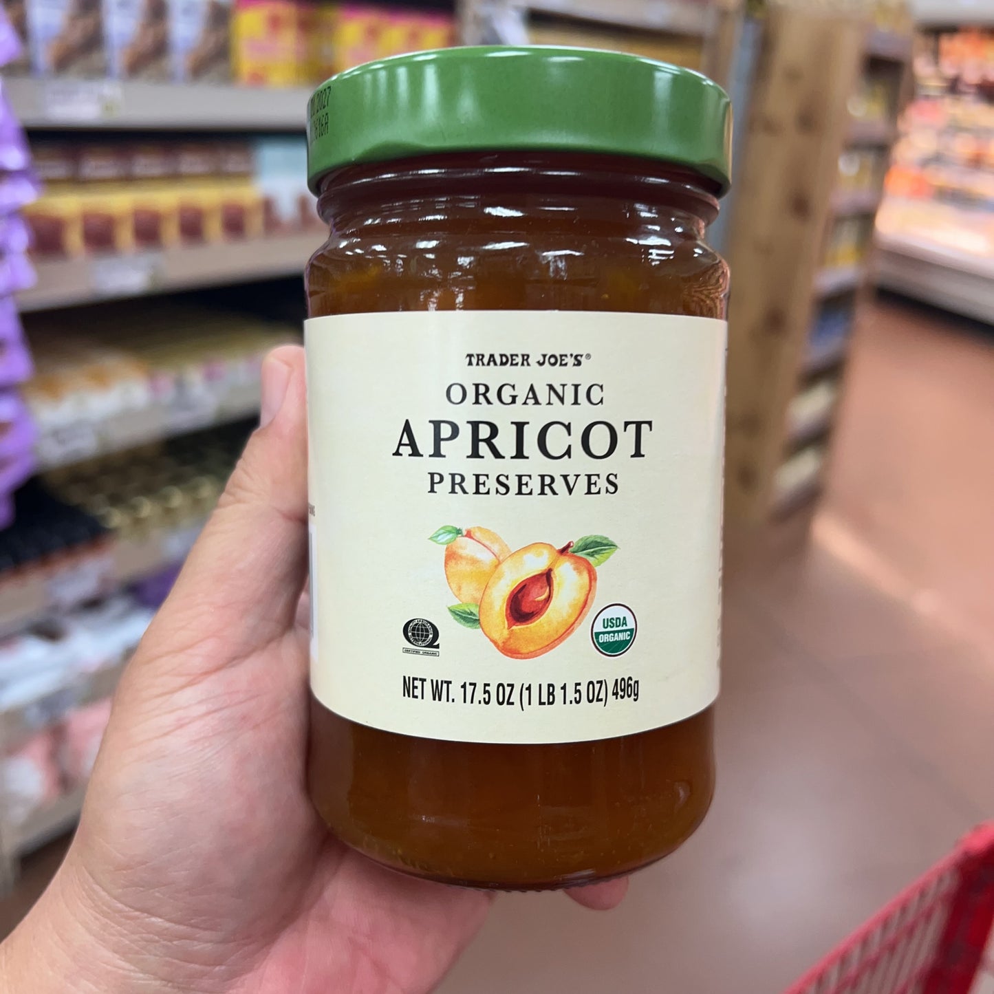 Trader Joe's Organic Apricot Preserves