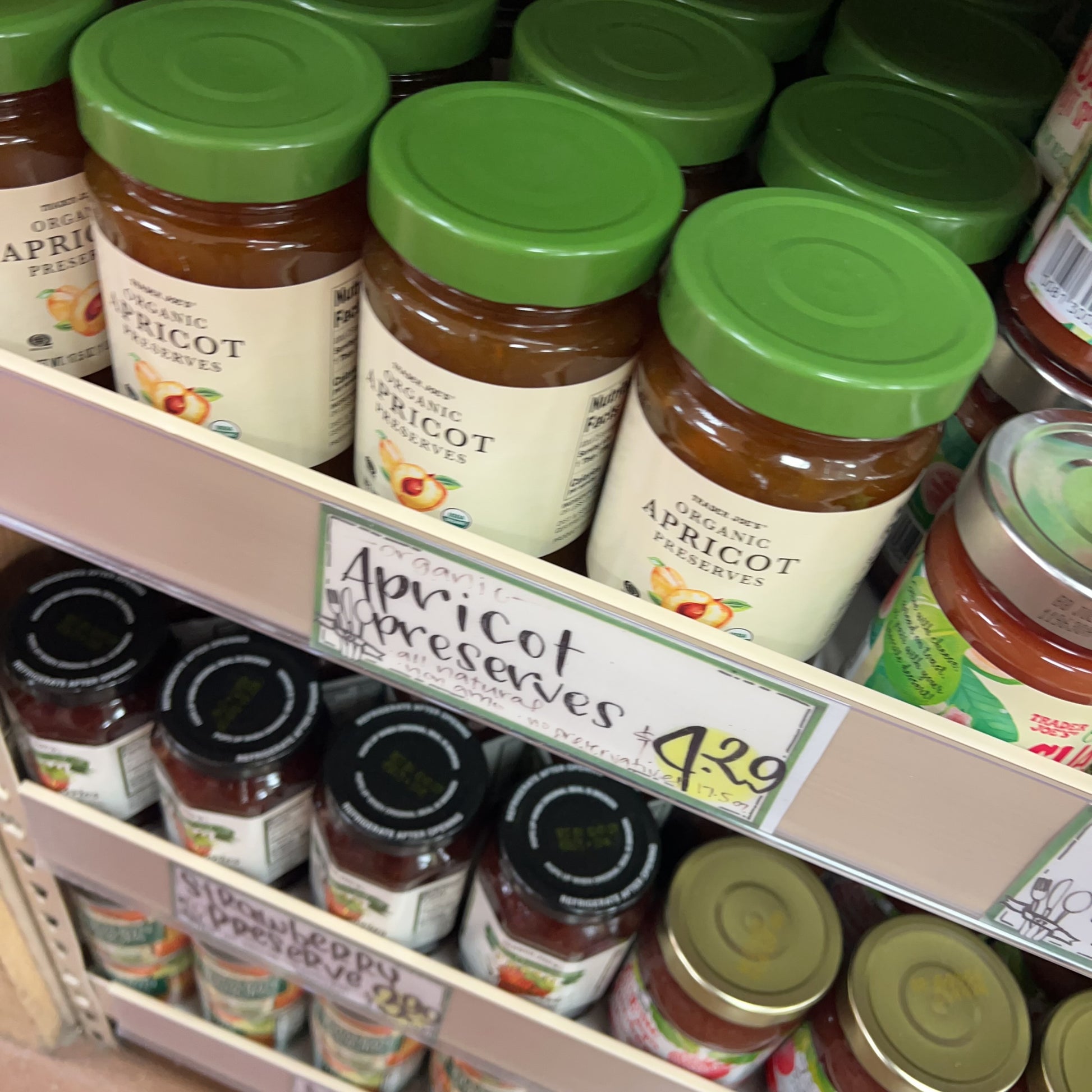 Trader Joe's Organic Apricot Preserves $4.29