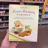 Trader Joe's Raisin Rosemary Crisps
