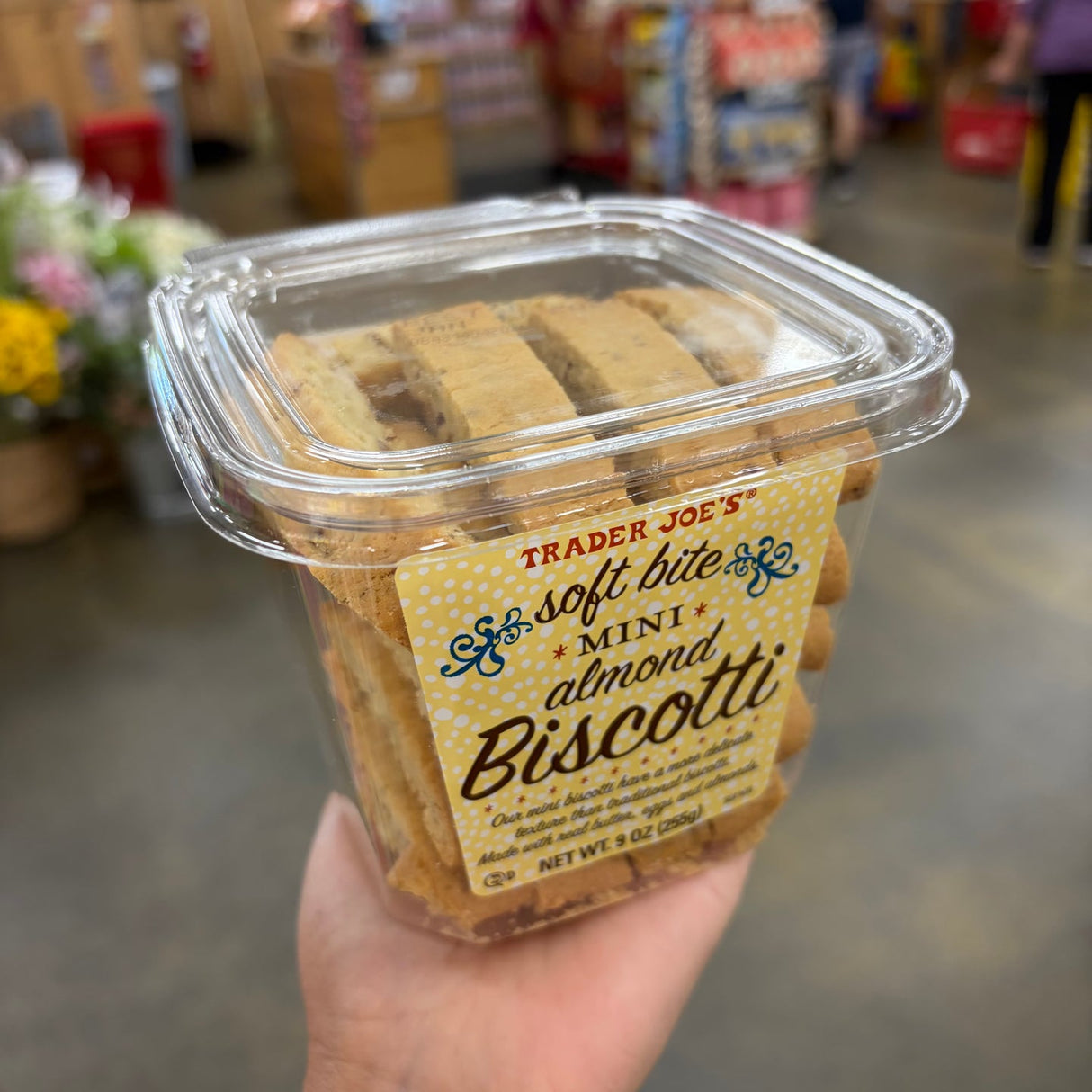 Trader Joe's Soft Bite Mini Almond Biscotti 