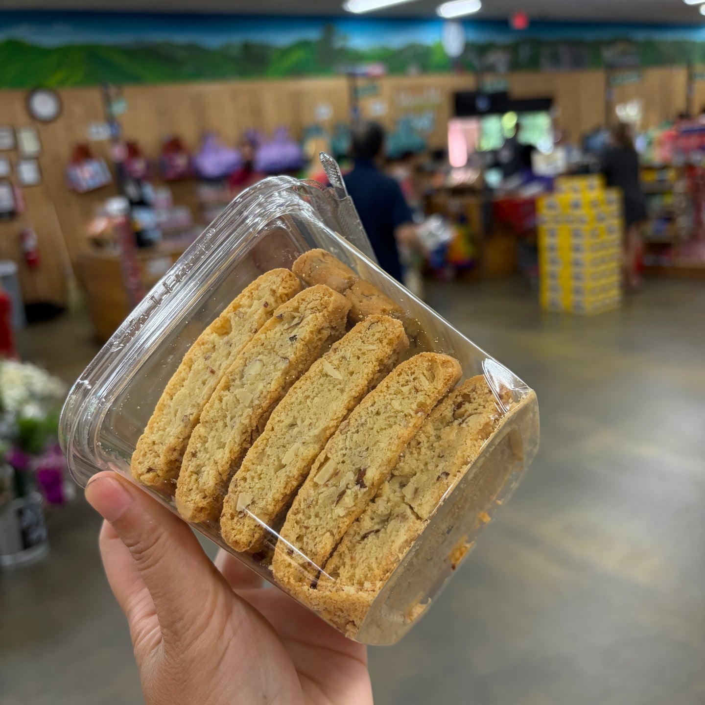 Trader Joe's Soft Bite Mini Almond Biscotti Nutrition Facts & Barcode