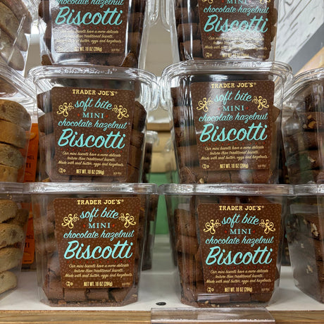 Trader Joe's Soft Bite Mini Chocolate Hazelnut Biscotti, product image 5