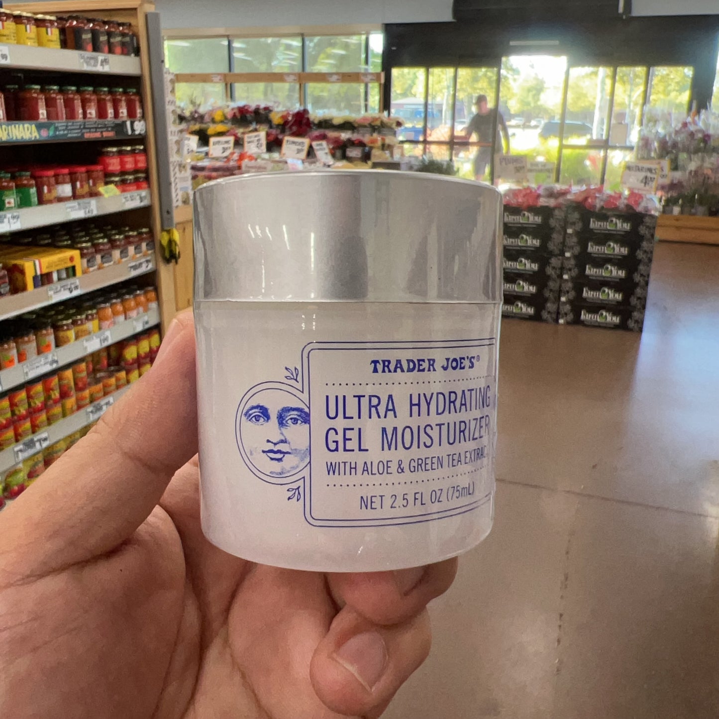 Trader Joe's Ultra Hydrating Gel Moisturizer with Aloe & Green Tea Extract 2.5 fl oz