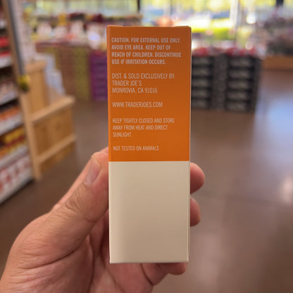 Trader Joe's Vitamin C Serum 15% L-Ascorbic Acid 1 fl oz