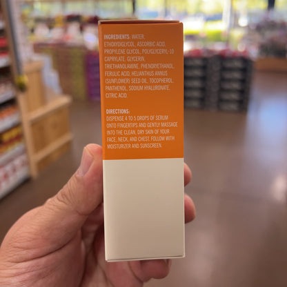 Trader Joe's Vitamin C Serum 15% L-Ascorbic Acid 1 fl oz