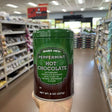 Trader Joe's Peppermint Hot Chocolate Premium Bittersweet Real Chocolate Shavings 8 oz