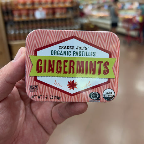 Trader Joe’s Organic Pastilles Gingermints 1.41 oz — product photo 4