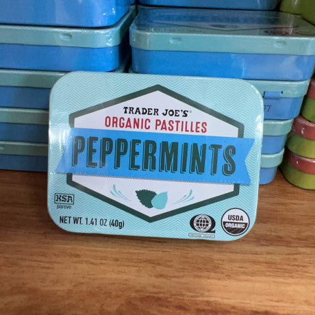 Trader Joe’s Organic Pastilles Peppermints 1.41 oz