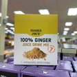 Trader Joe's 100% Ginger Juice Drink Mix 7 Packets 3.7 oz