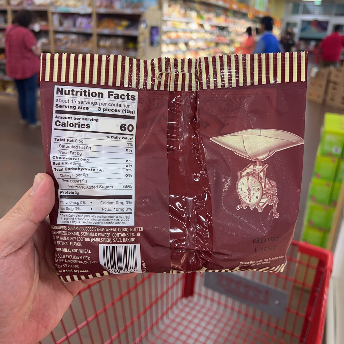 Trader Joe's Butter Caramel Hard Candies 8.11 oz — product photo 6