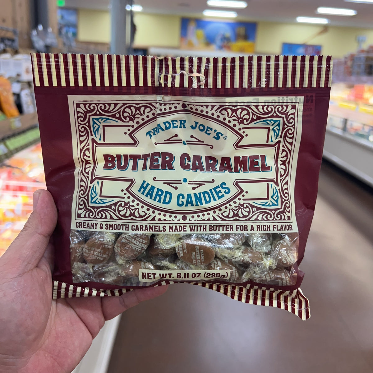 Trader Joe's Butter Caramel Hard Candies 8.11 oz — product photo 7
