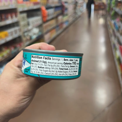 Trader Joe's Chunk Light Skipjack Tuna nutrition facts