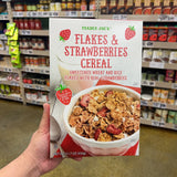 Trader Joe's Flakes & Strawberries Cereal 11.7 oz — product photo 3