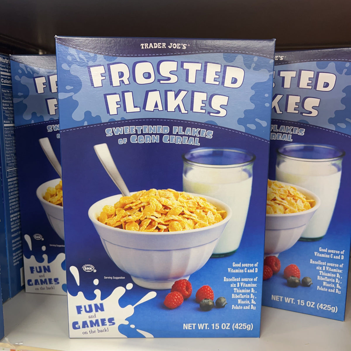 Trader Joe's Frosted Flakes Cereal 15 oz