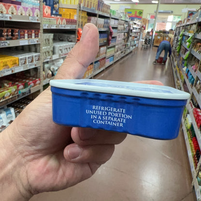 Trader Joe's Hardwood Smoked Trout Fillets tin storage instructions