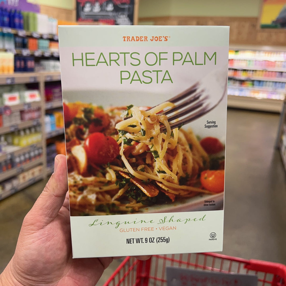 Trader Joe's Hearts of Palm Pasta Linguine Shaped 9 oz — product photo 3