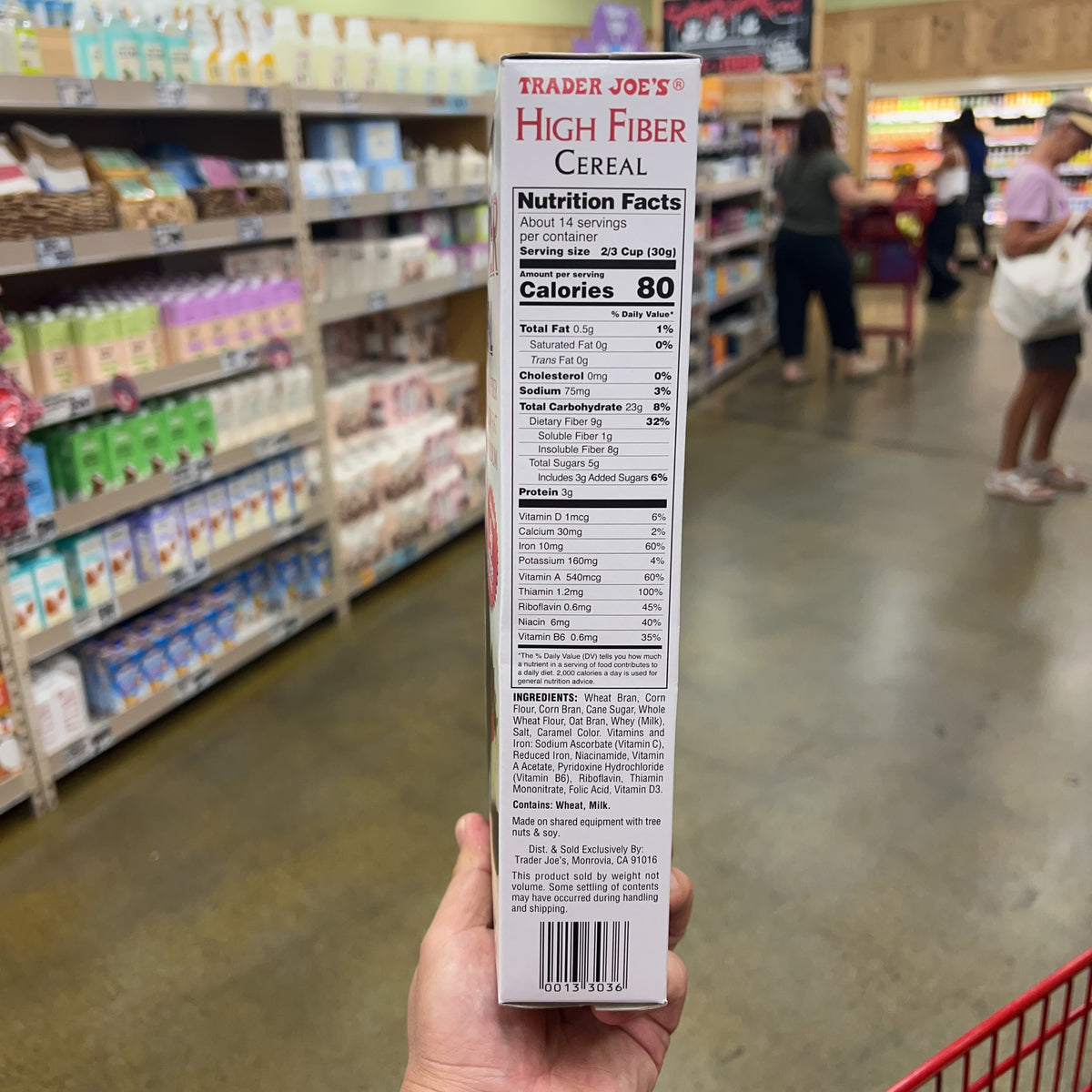 Trader Joe's High Fiber Cereal 14.5 oz — product photo 2