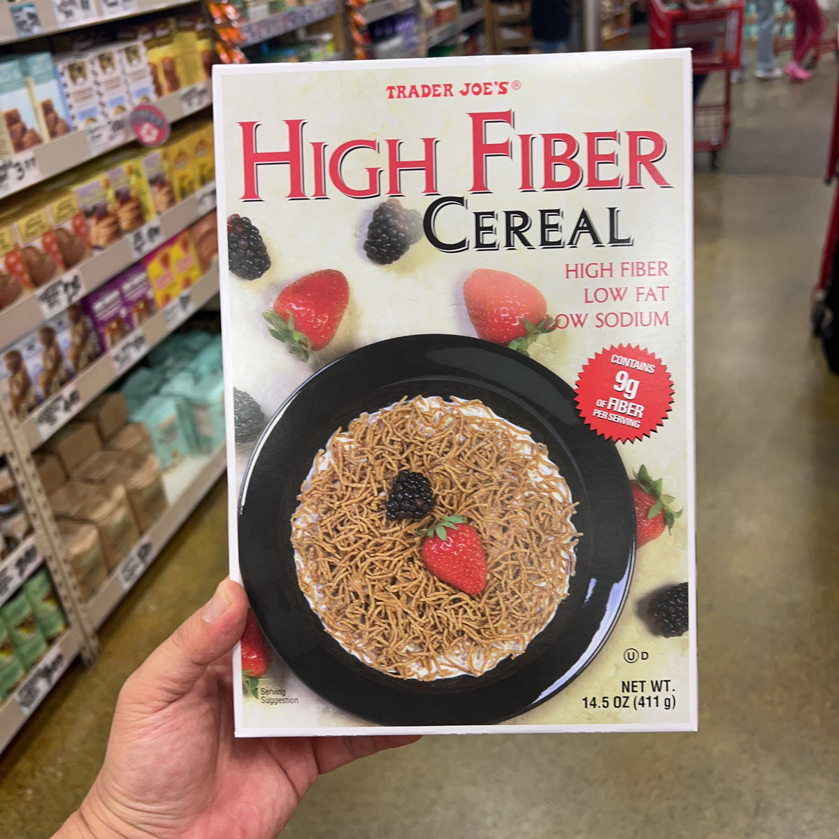 Trader Joe's High Fiber Cereal 14.5 oz — product photo 4