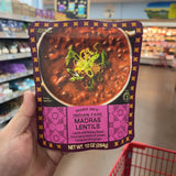 Trader Joe's Indian Fare Madras Lentils 10 oz