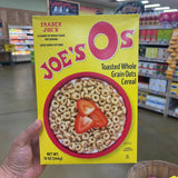 Trader Joe's Joe's Os Toasted Whole Grain Oats Cereal 12 oz