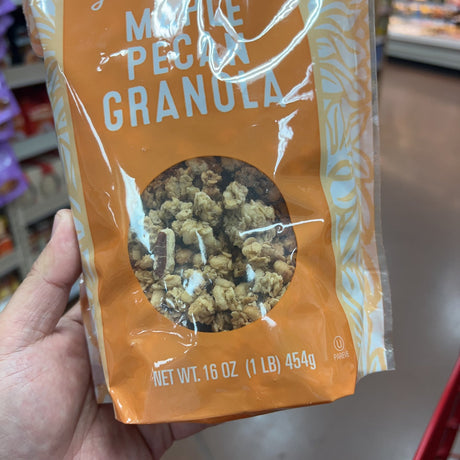 Trader Joe's Just the Clusters Maple Pecan Granola 16 oz — product photo 2