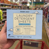 Trader Joe's Laundry Detergent Sheets Free & Clear 32ct — product photo 3