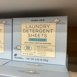 Trader Joe's Laundry Detergent Sheets Free & Clear 32ct — product photo 5