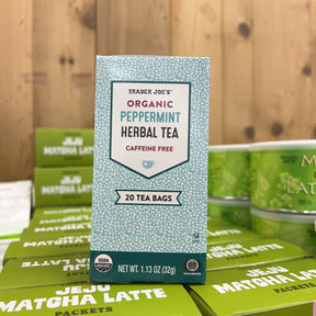 Trader Joe's Organic Peppermint Herbal Tea 20 Bags 1.13 oz