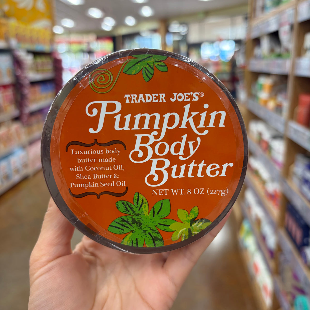 Trader Joe's Pumpkin Body Butter 8 oz